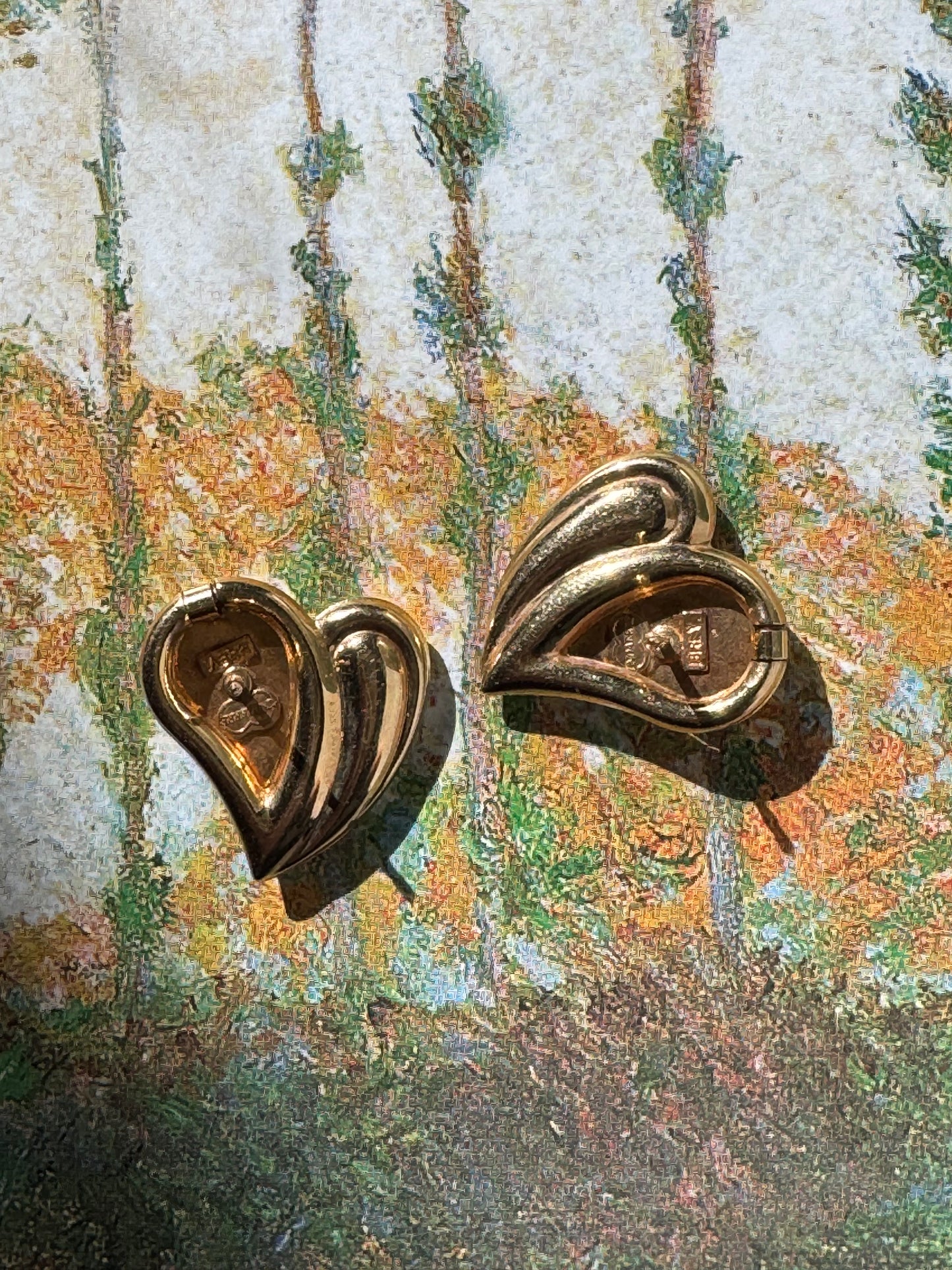 Heart Dangle Earrings