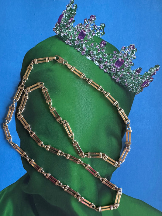 Fancy Flat Link Chain