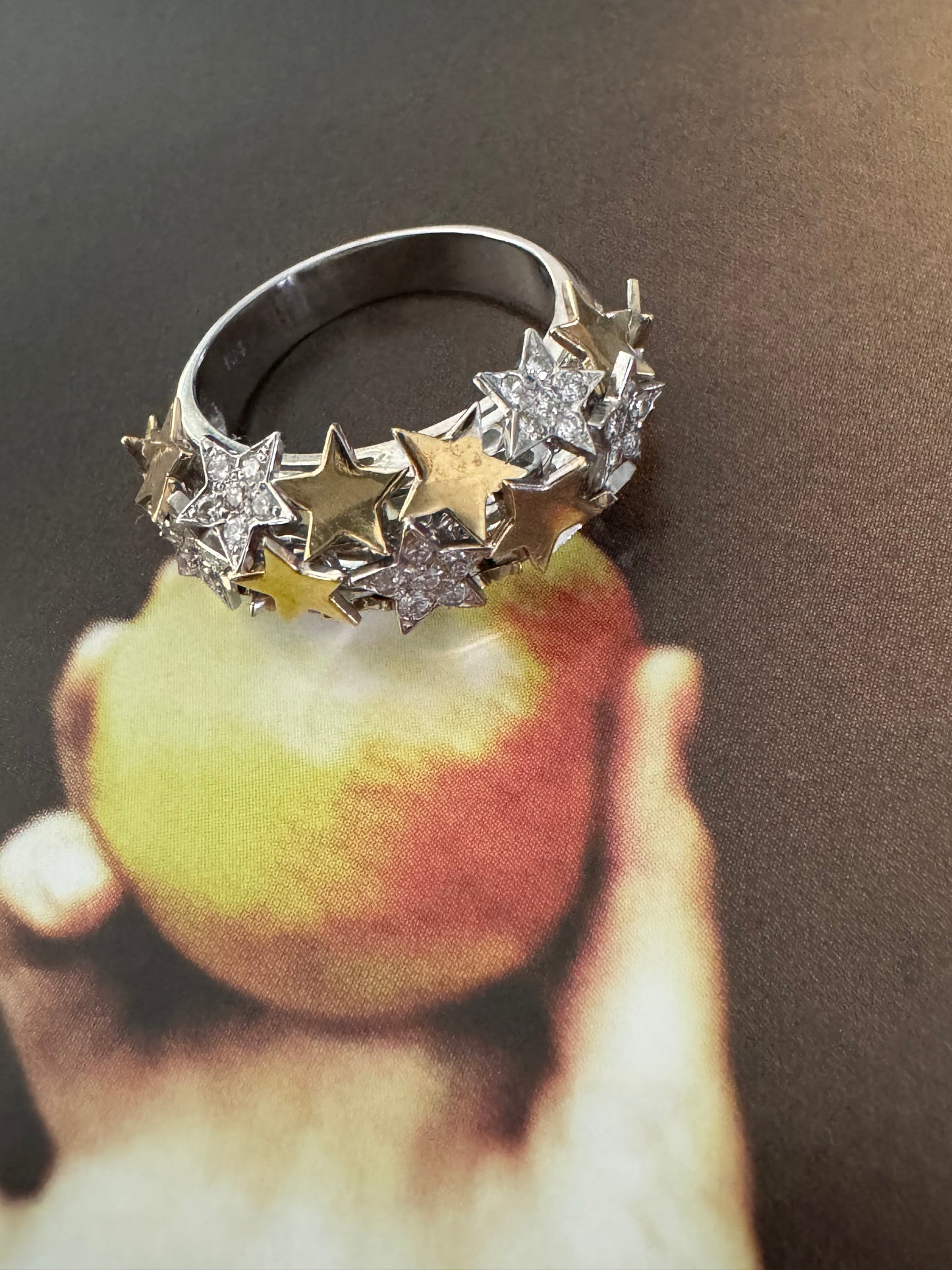 Diamond Star Ring