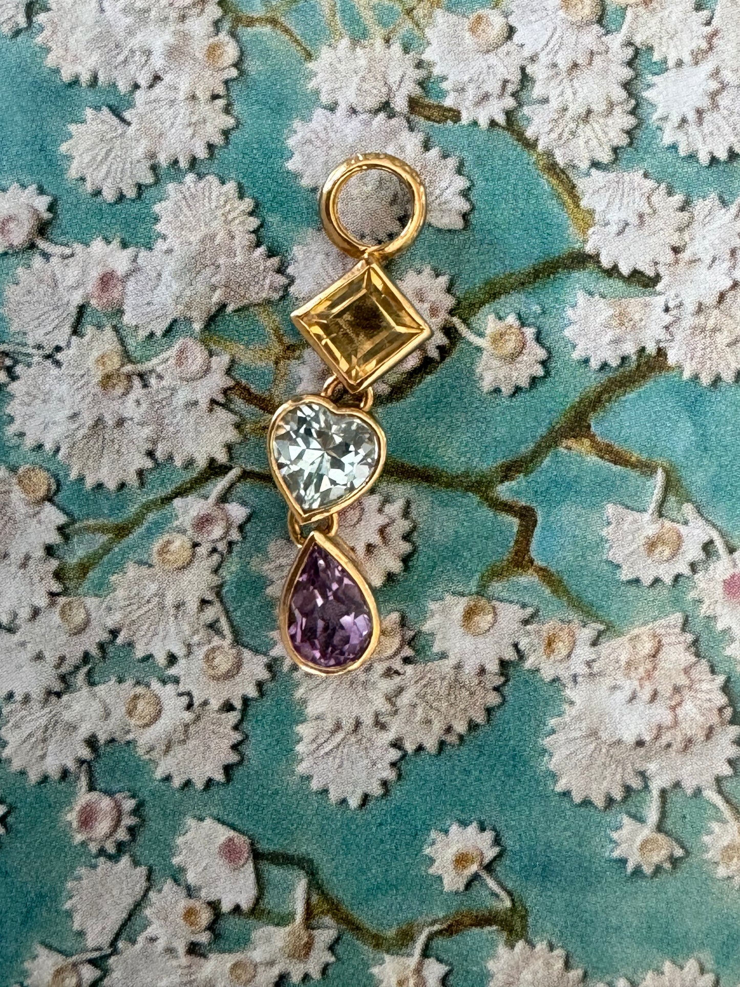 Gemstone Drop Charms
