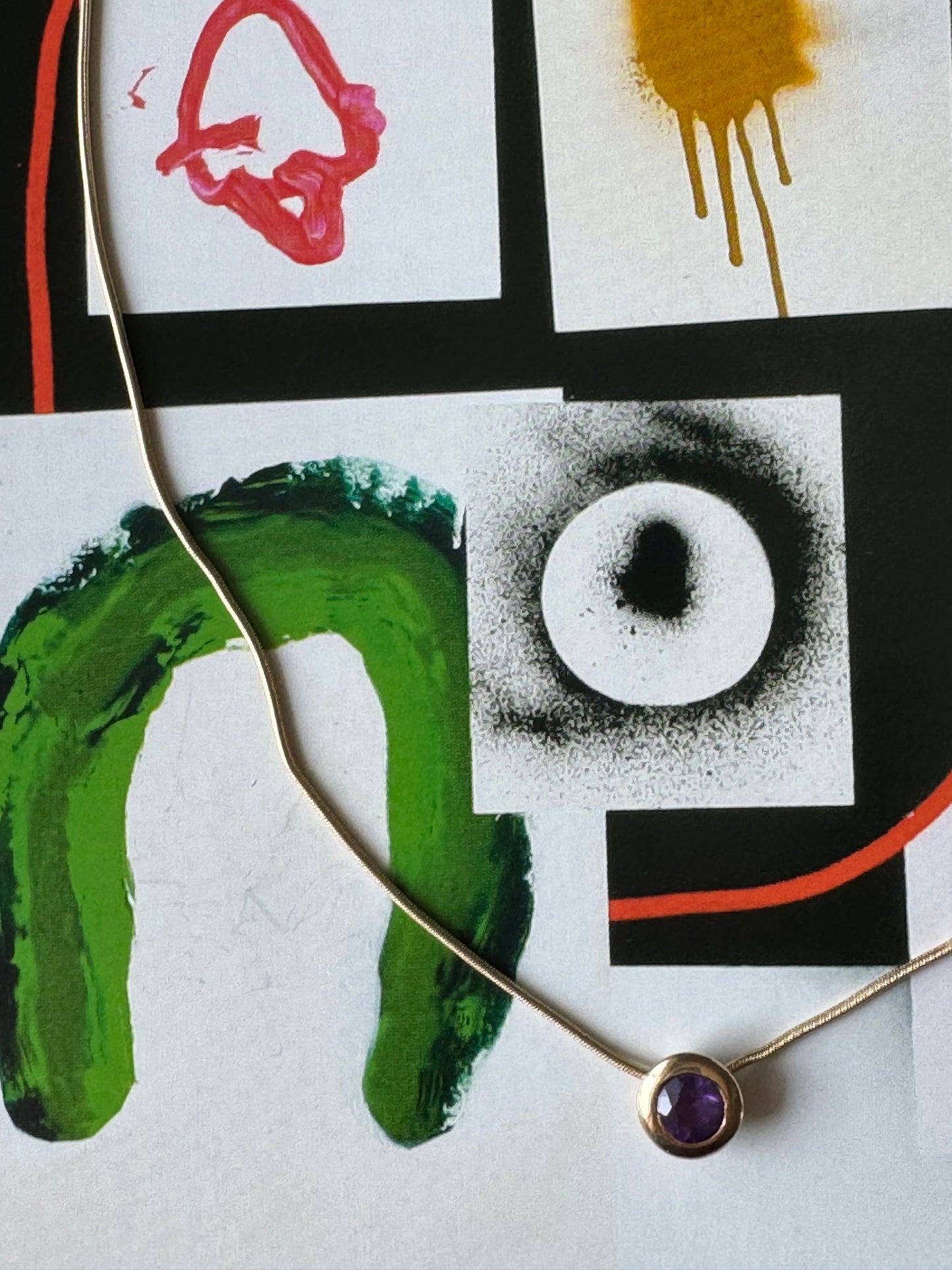 Amethyst Pendant Necklace