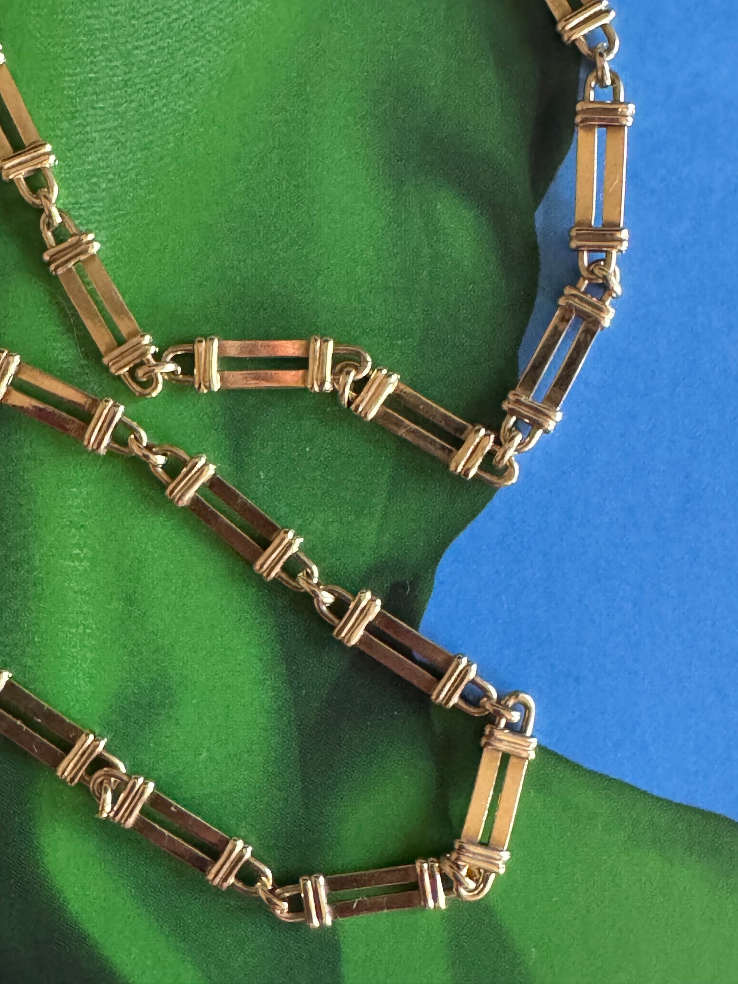 Fancy Flat Link Chain
