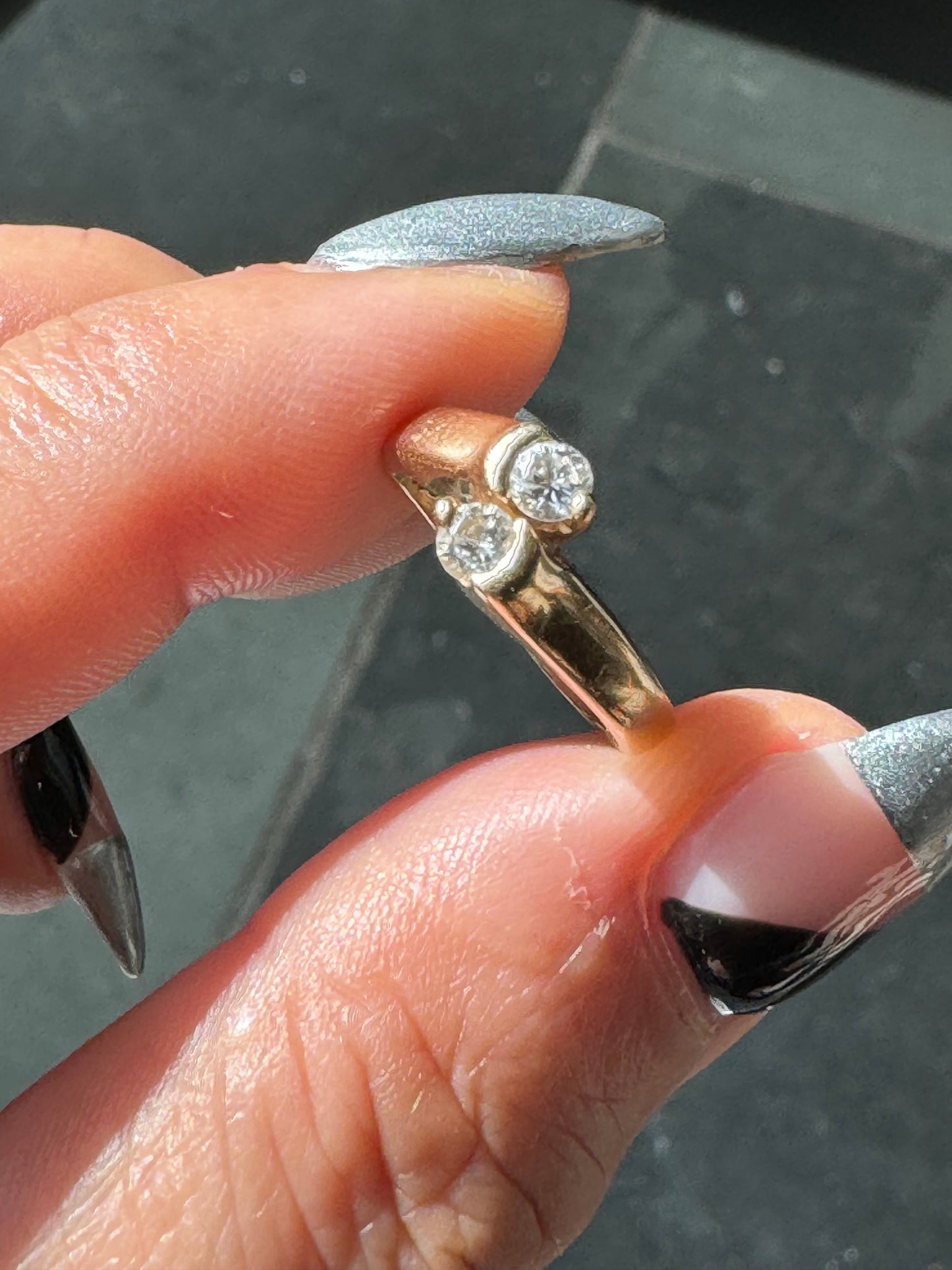 Toi et Moi Pinky Ring