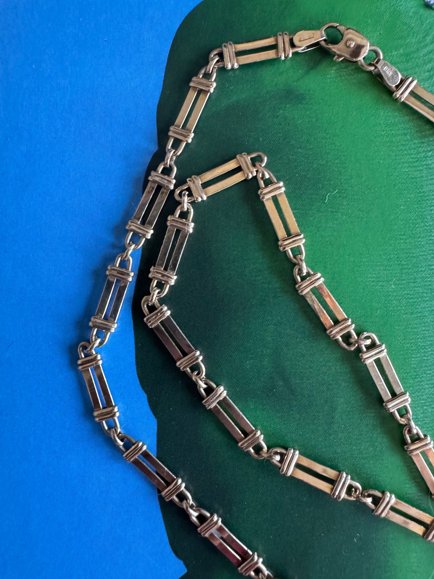 Fancy Flat Link Chain