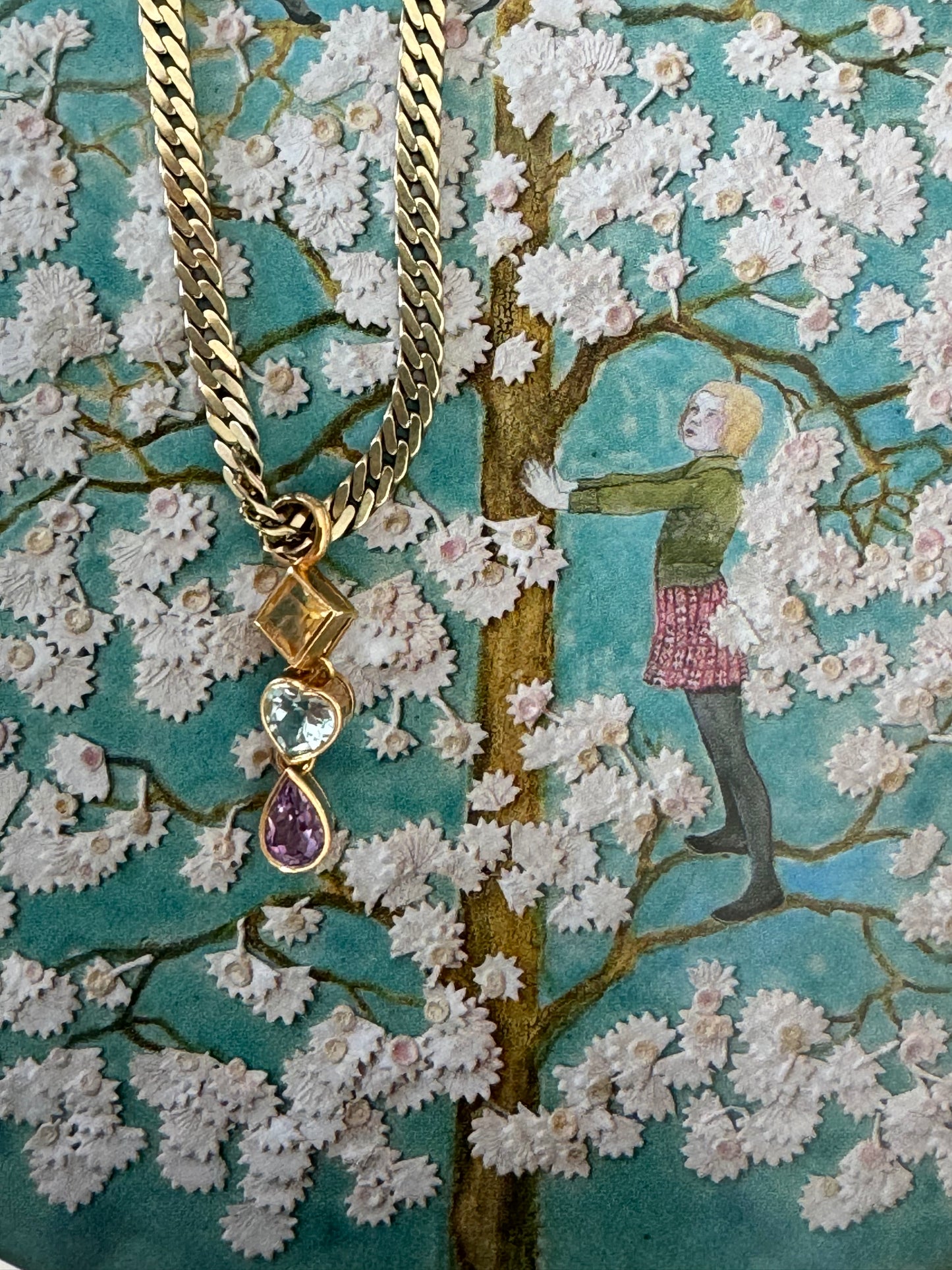 Gemstone Drop Charms