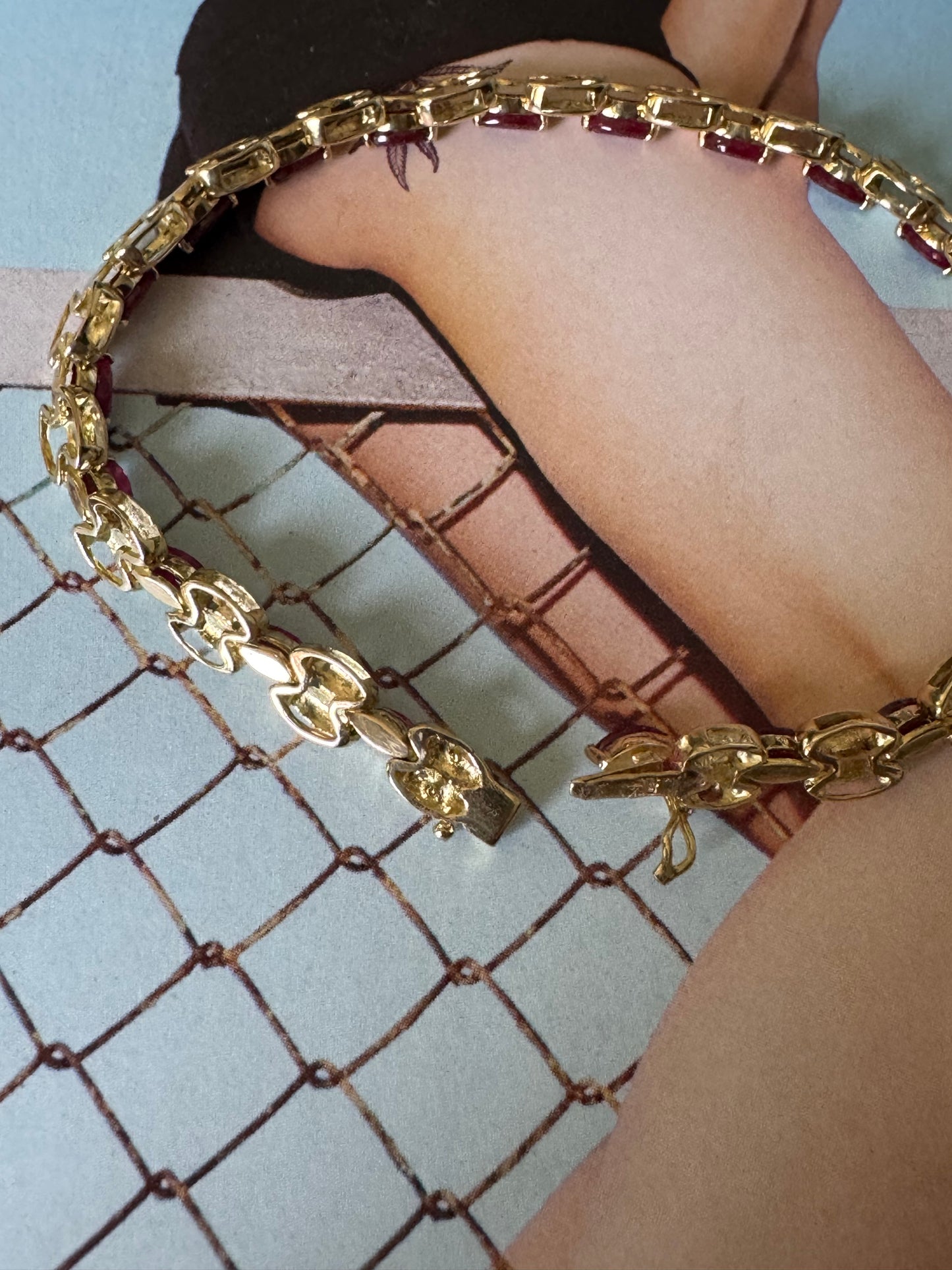 Ruby Bracelet