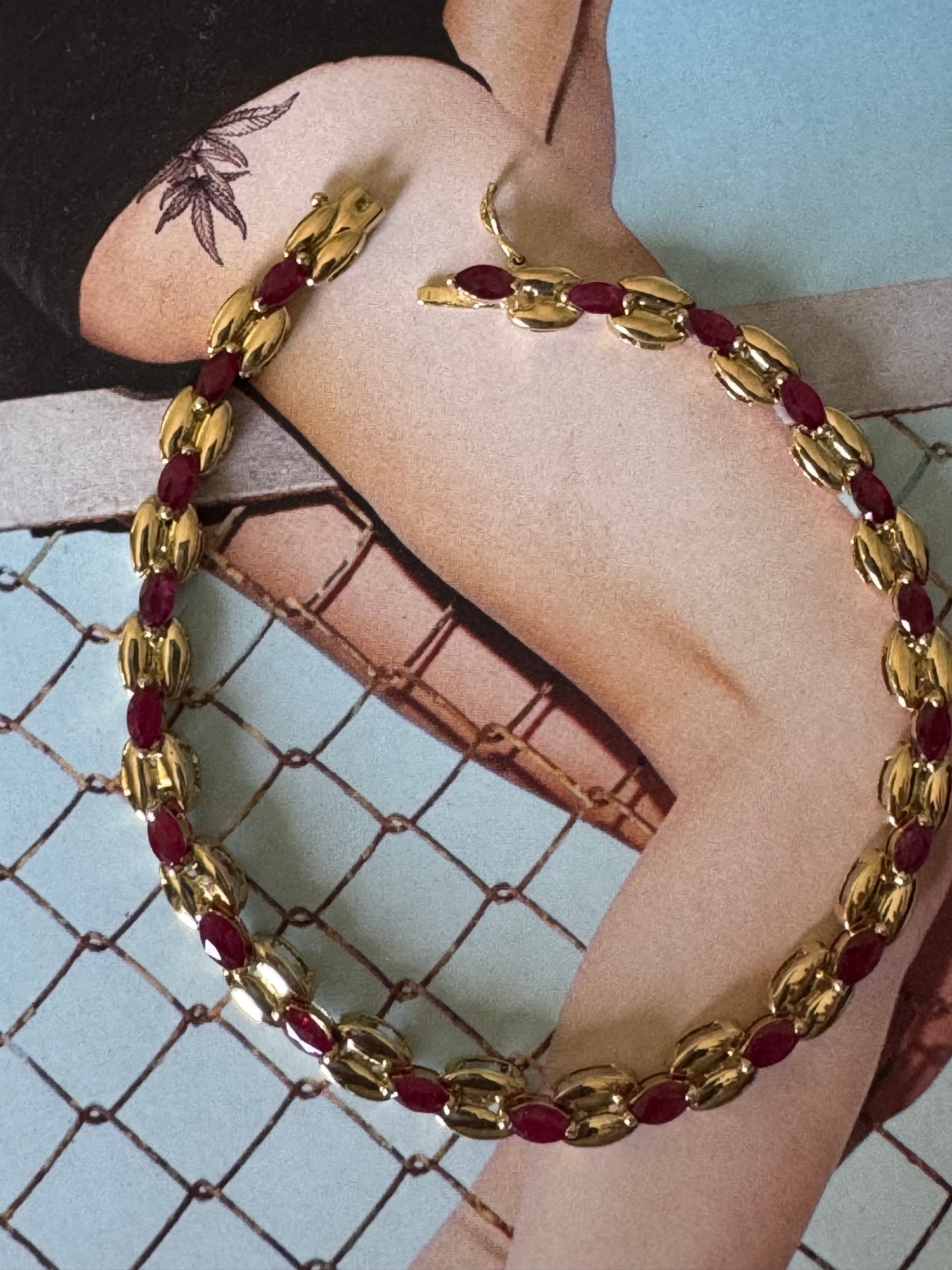 Ruby Bracelet
