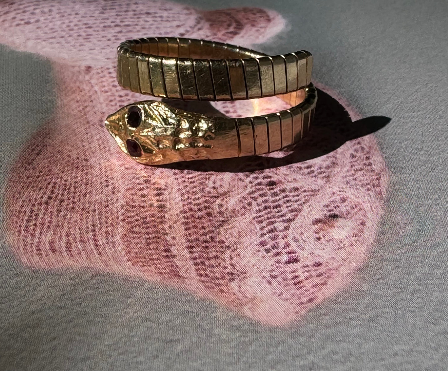 Coiled Snake Ring