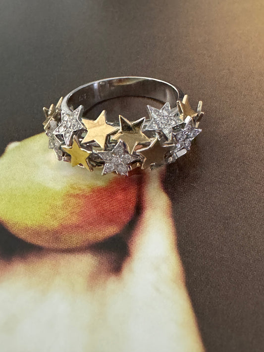 Diamond Star Ring