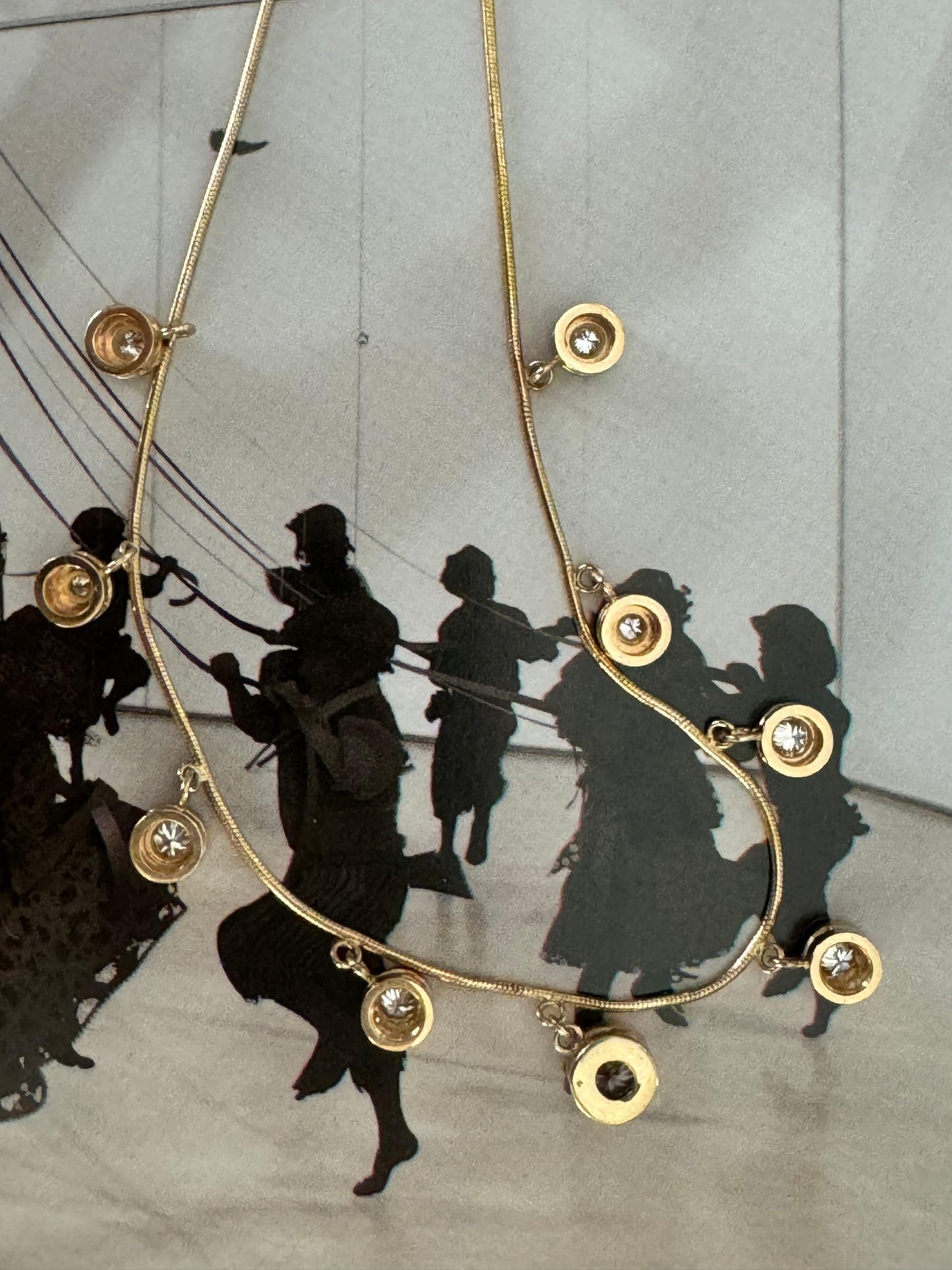 Diamond Dangle Necklace