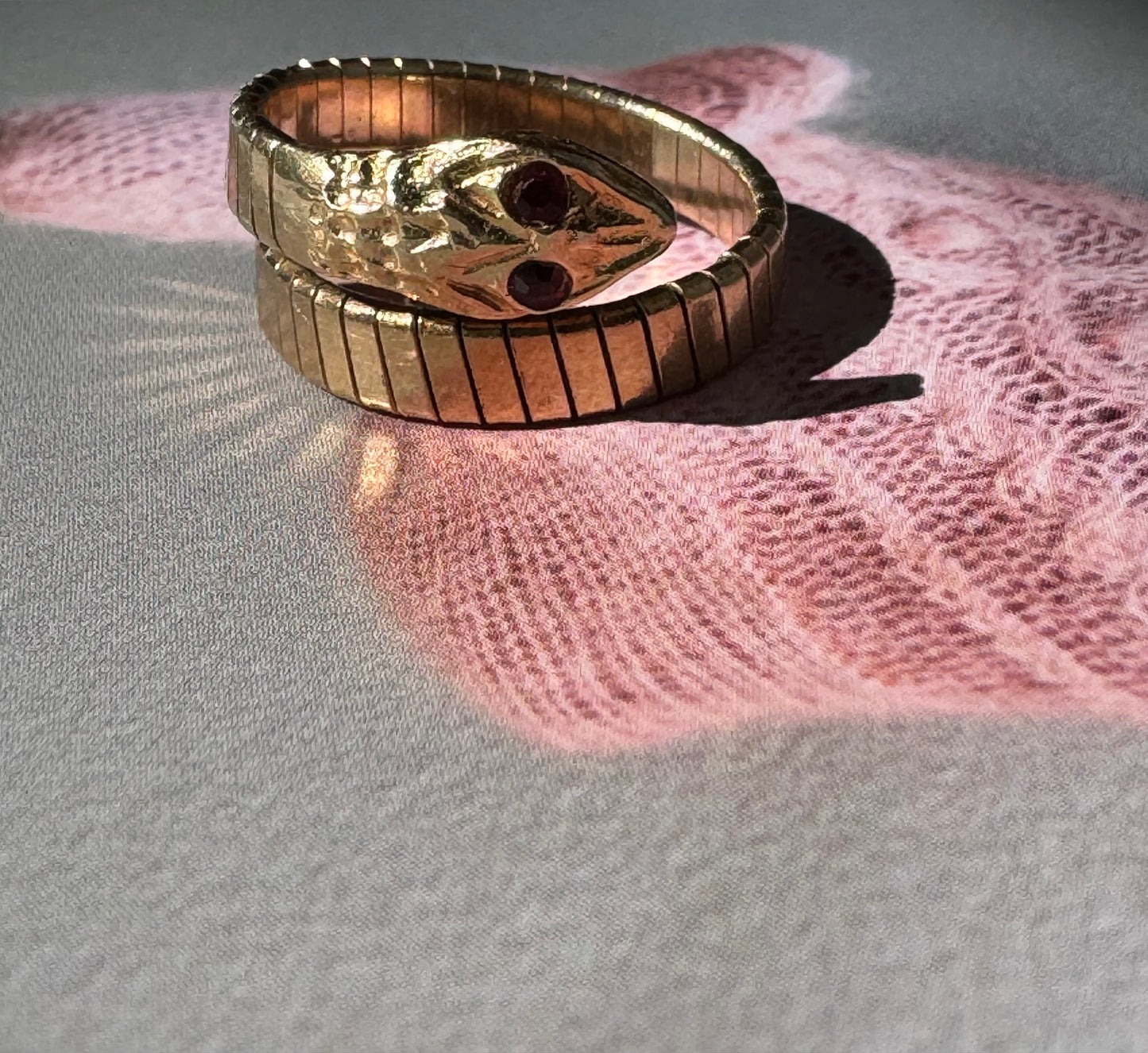 Coiled Snake Ring