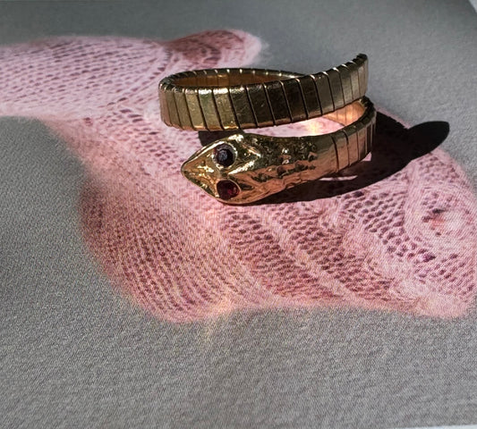 Coiled Snake Ring