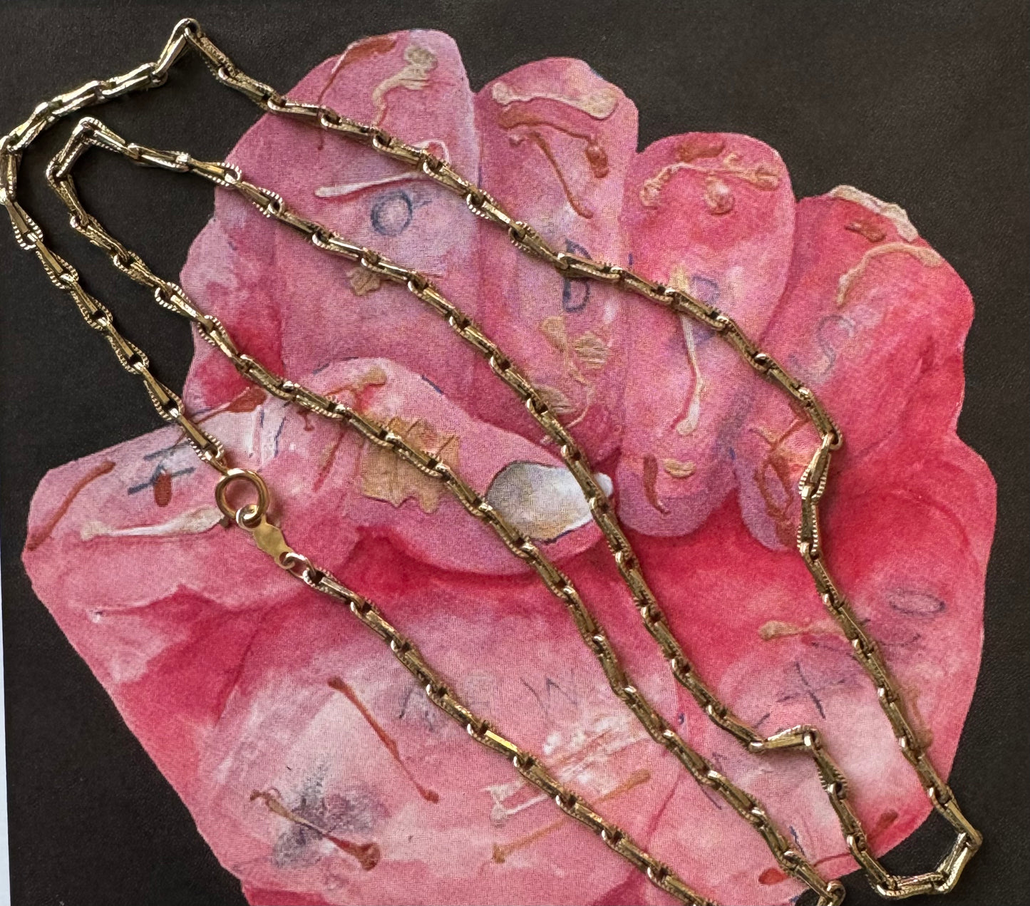 Vintage Paperclip Necklace