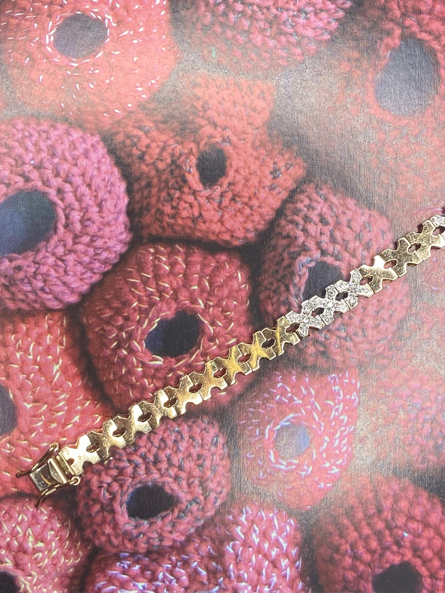 Diamond X Bracelet
