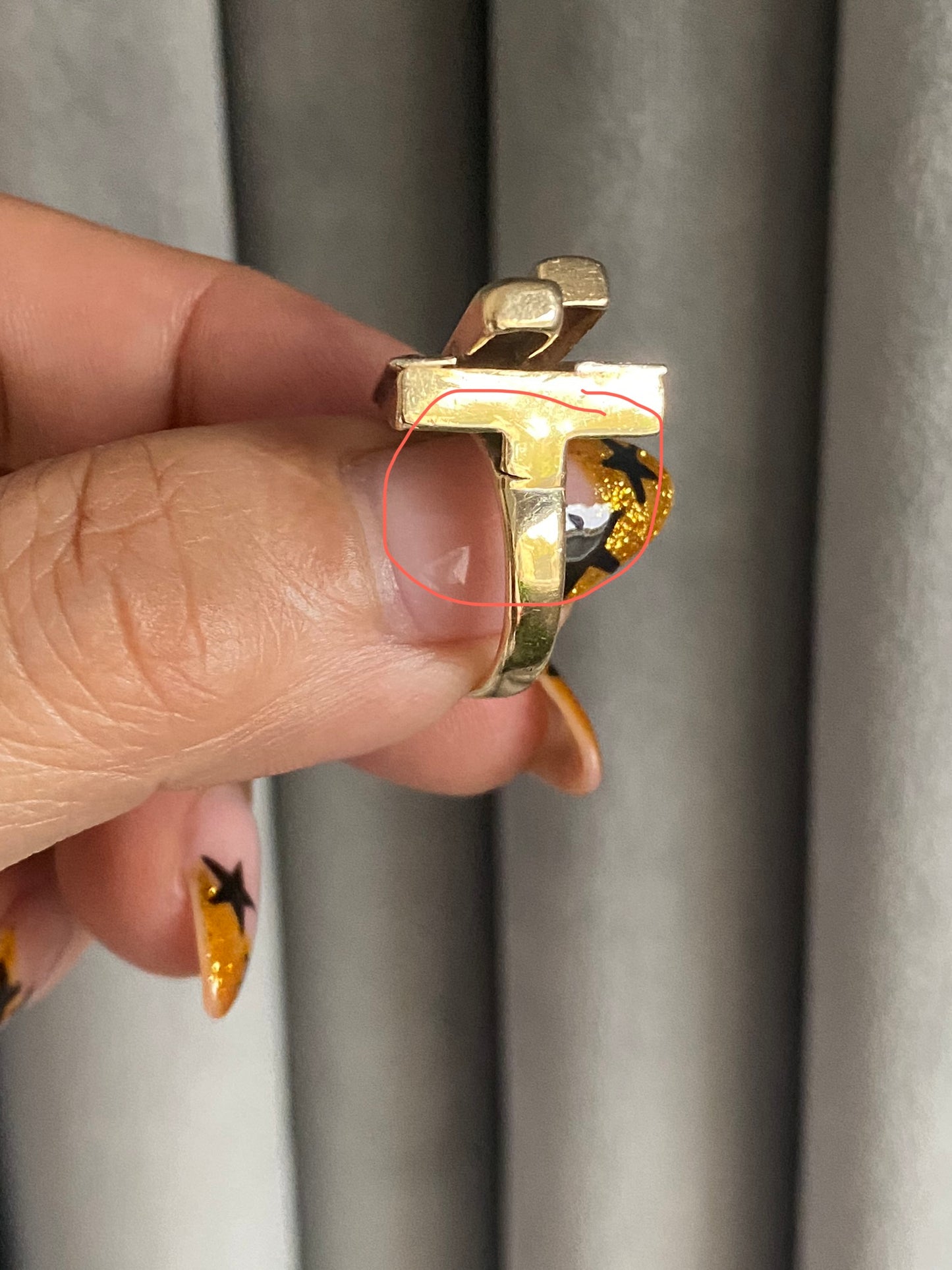 14k Modernist Ring