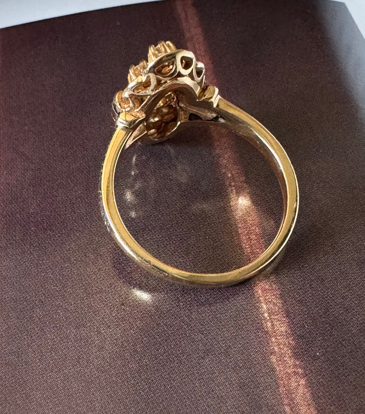 Diamond Cluster Ring