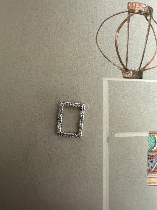 Diamond Rectangle Charm
