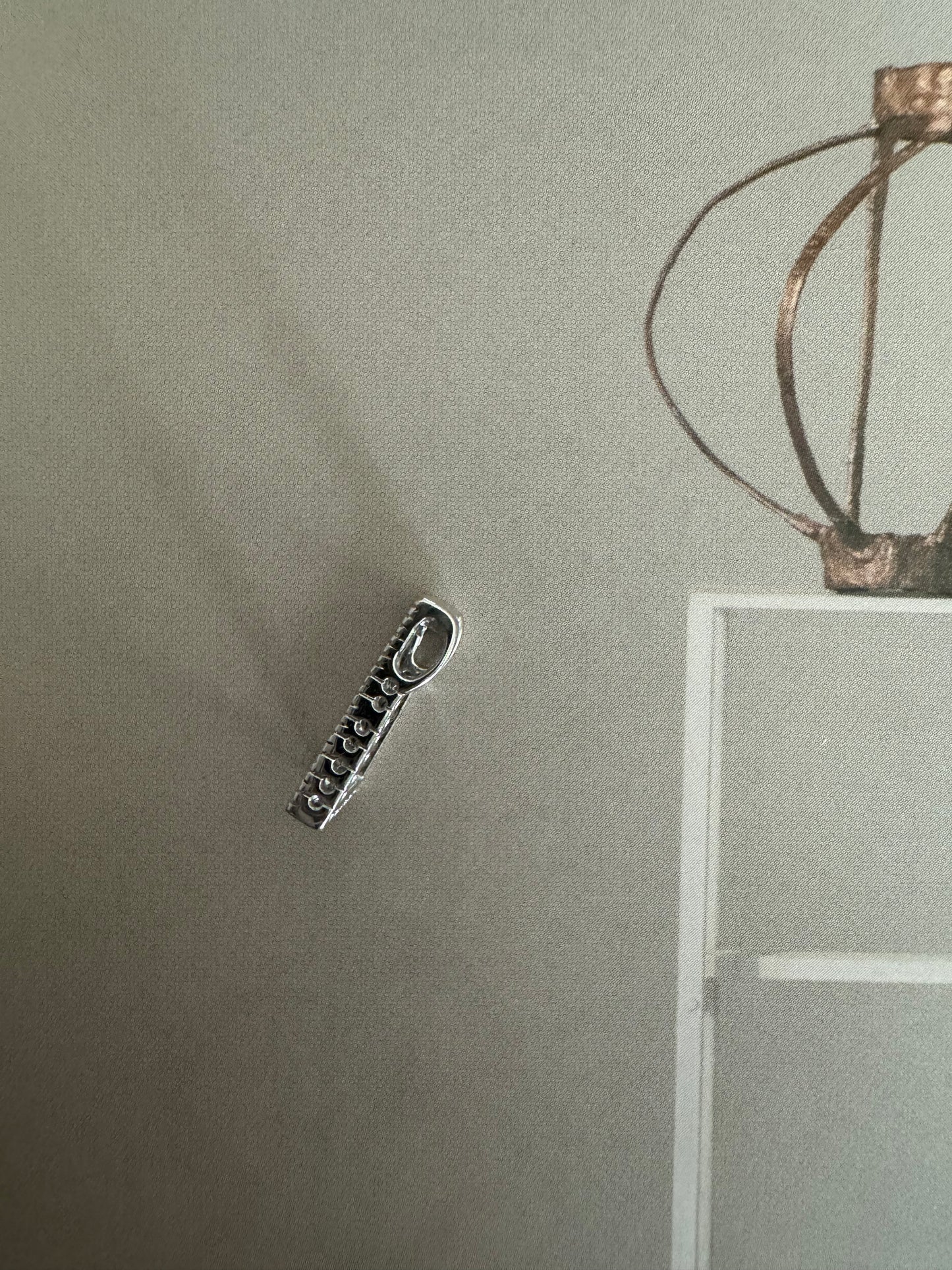 Diamond Rectangle Charm