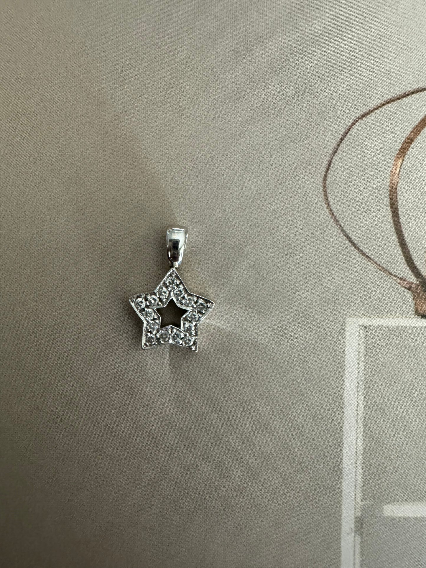 Diamond Star Charm