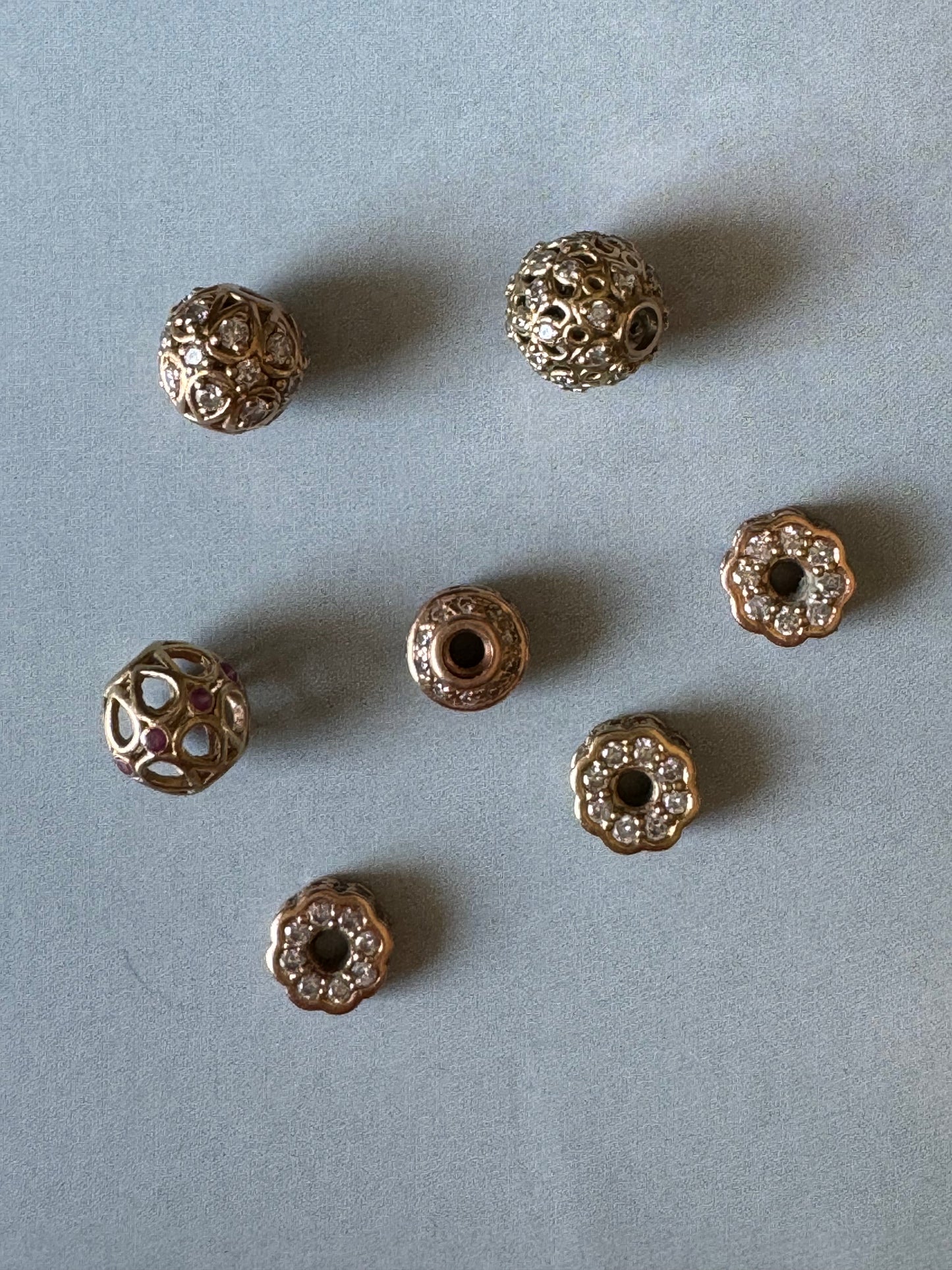 Yellow Gold Rondelles