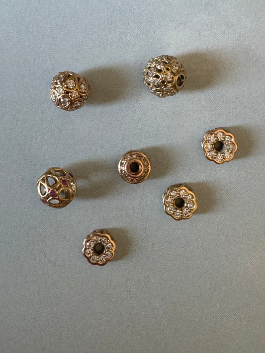 Yellow Gold Rondelles