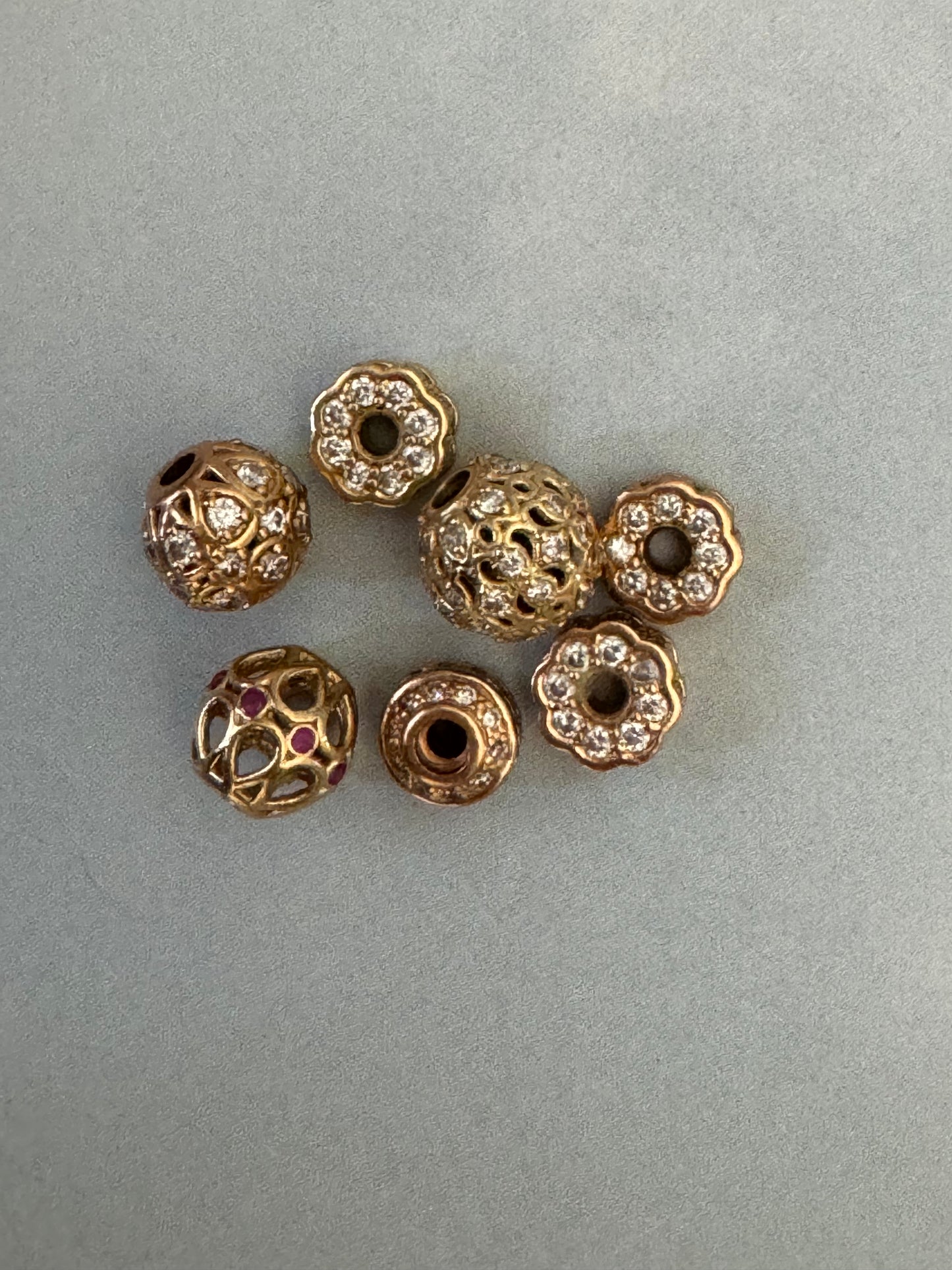 Yellow Gold Rondelles