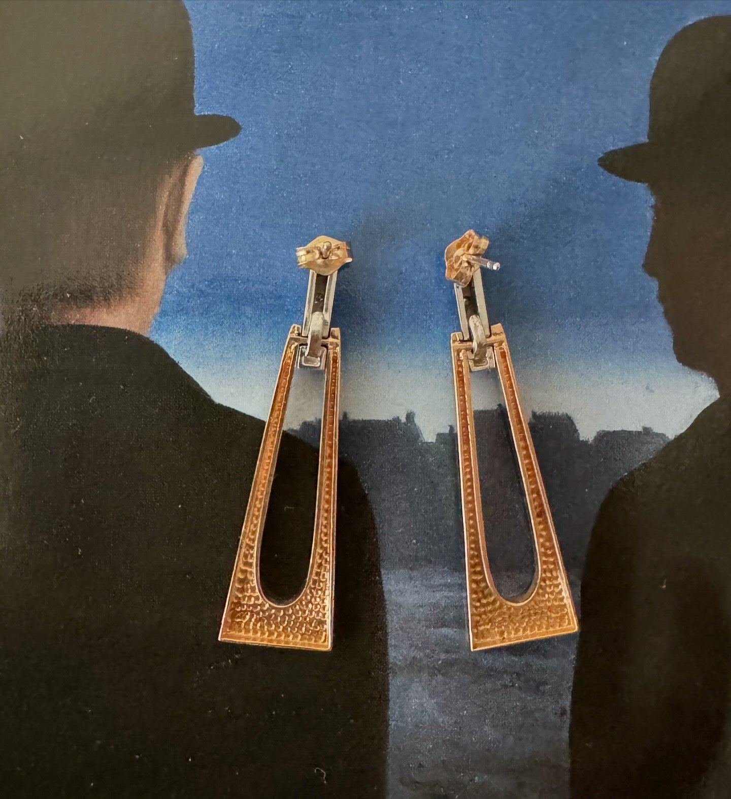 Modernist Dangle Earrings