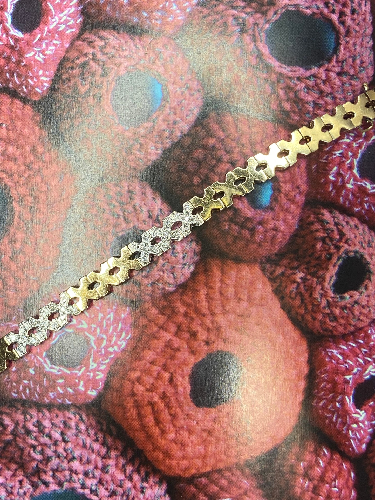 Diamond X Bracelet