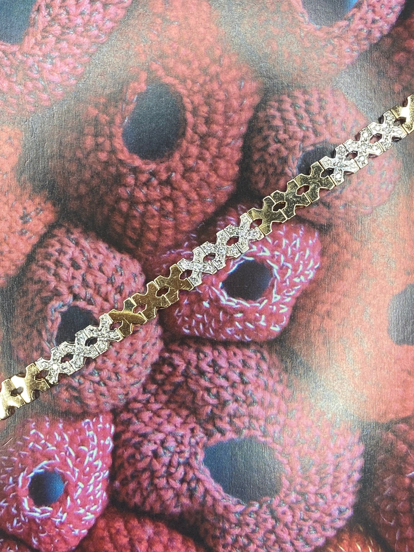Diamond X Bracelet