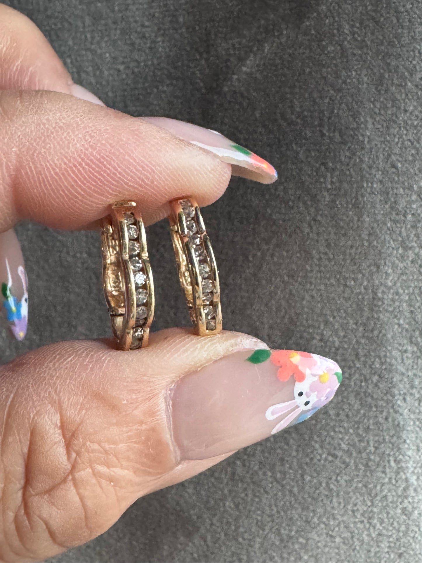 Diamond Flower Huggies