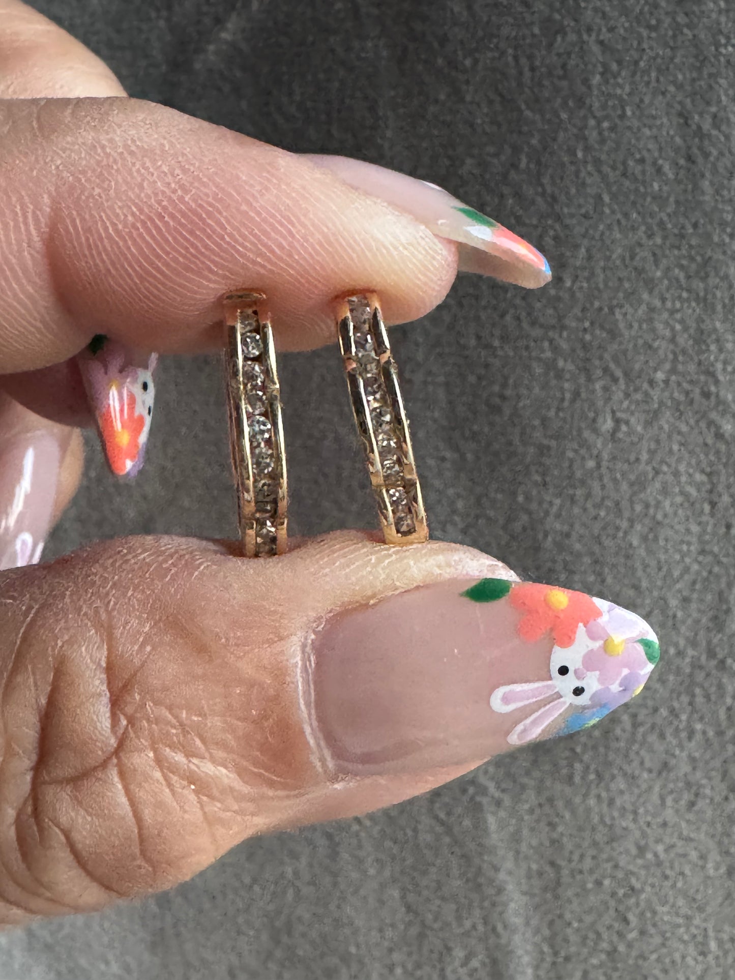 Diamond Flower Huggies