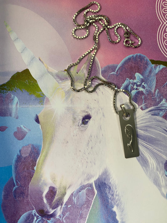 Madonna Pendant and Box Chain