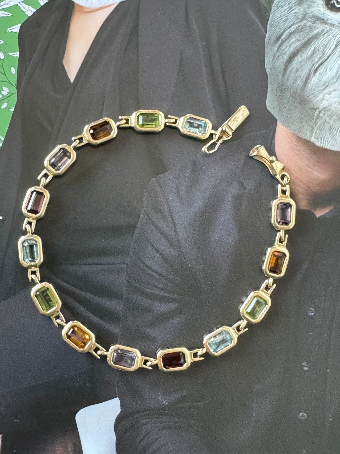 Multi-gemstone Bracelet