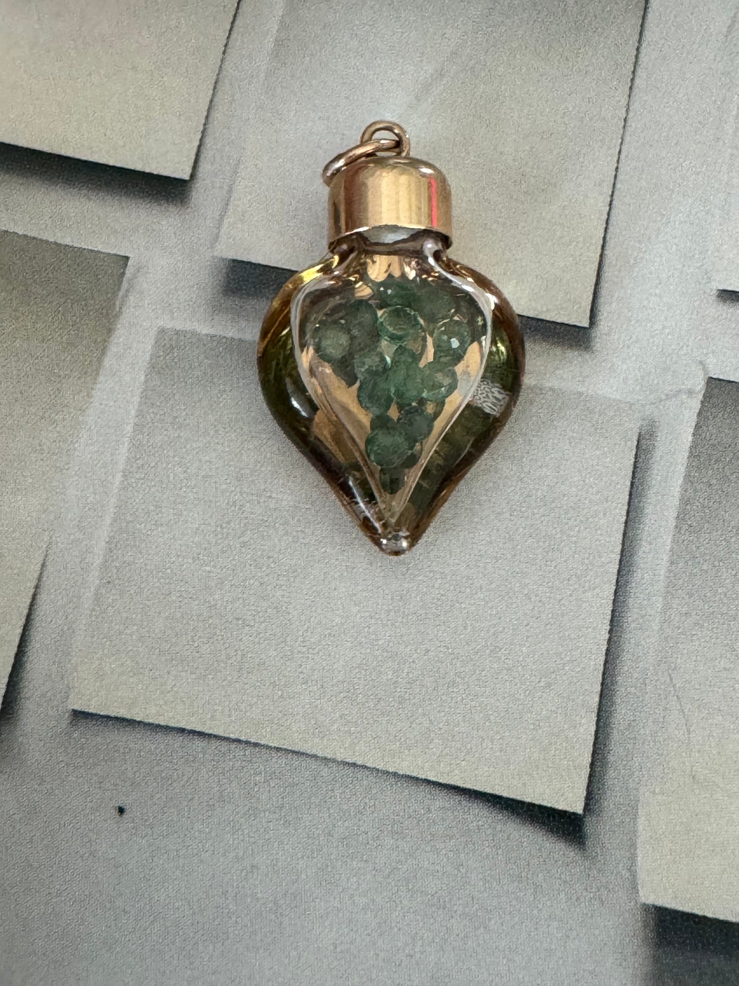 14k Glass Bottle