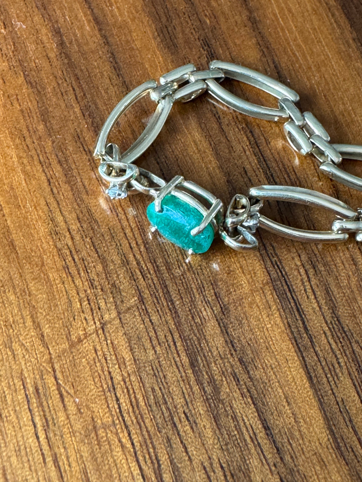 Emerald and Diamond Bracelet