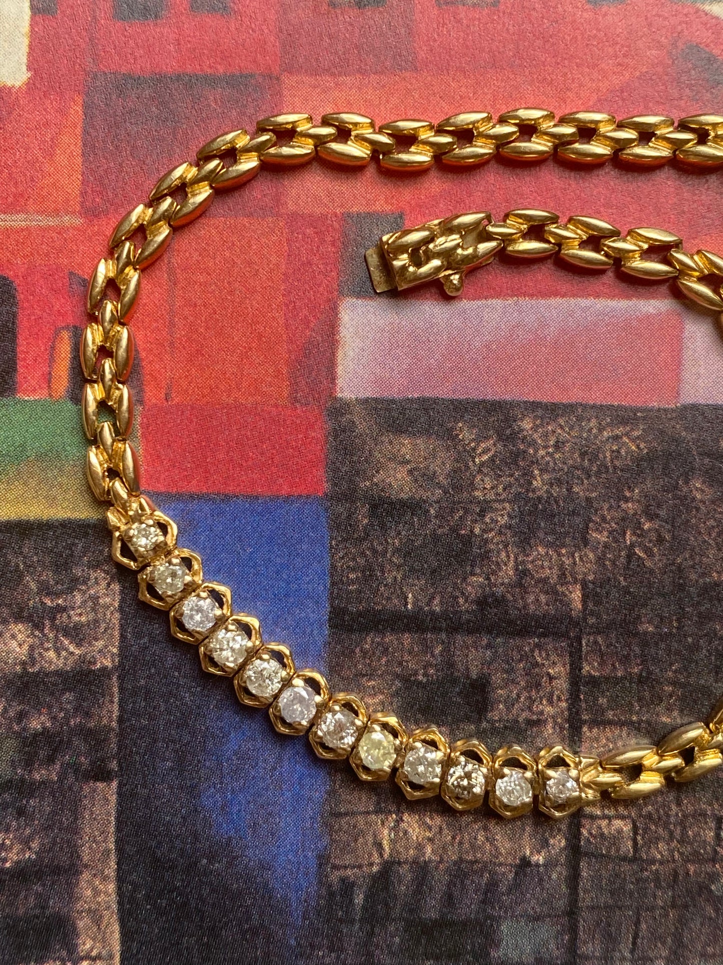 Diamond ID Bracelet