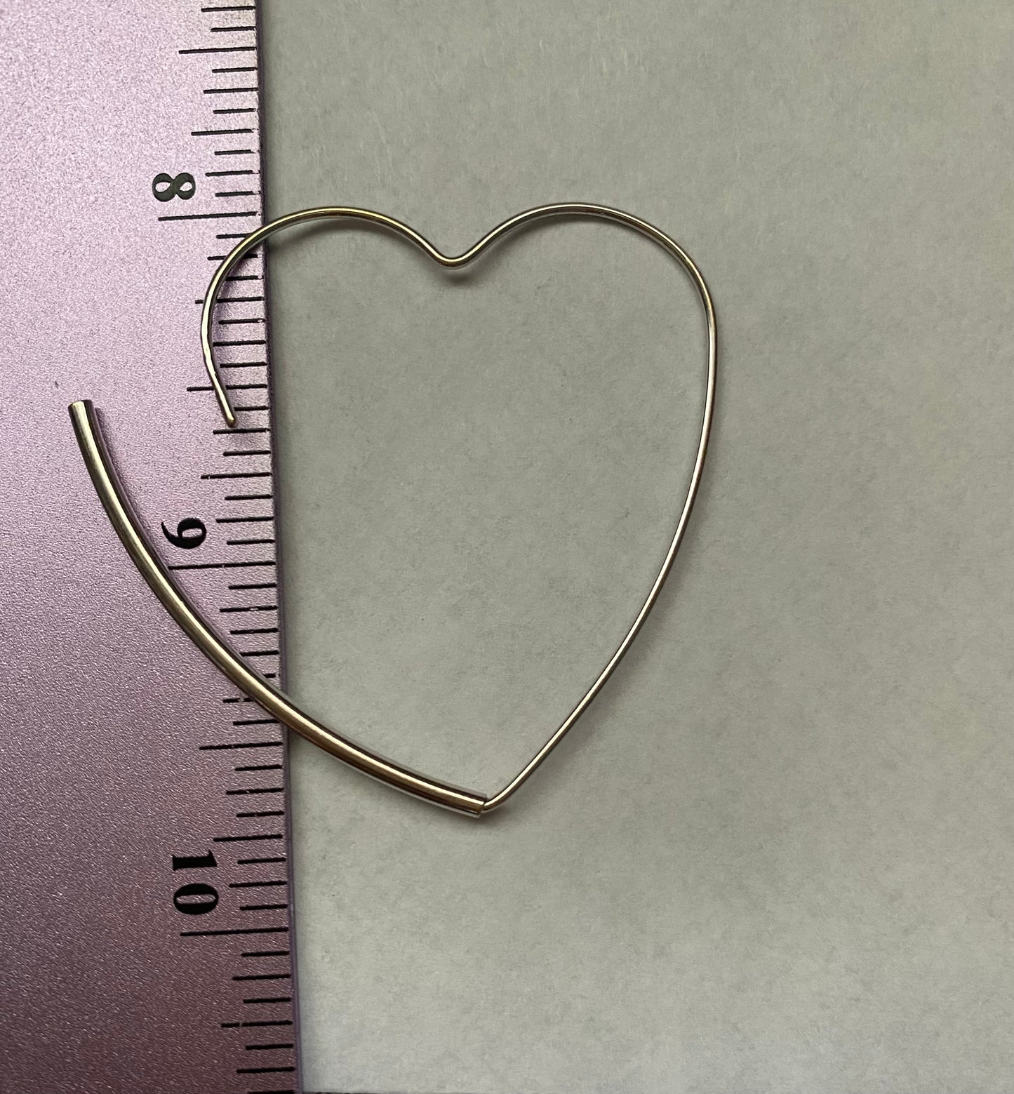 Seamless Heart Hoops