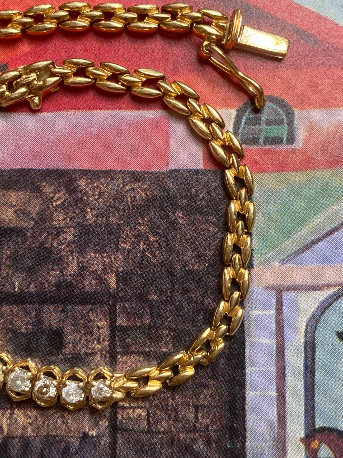 Diamond ID Bracelet
