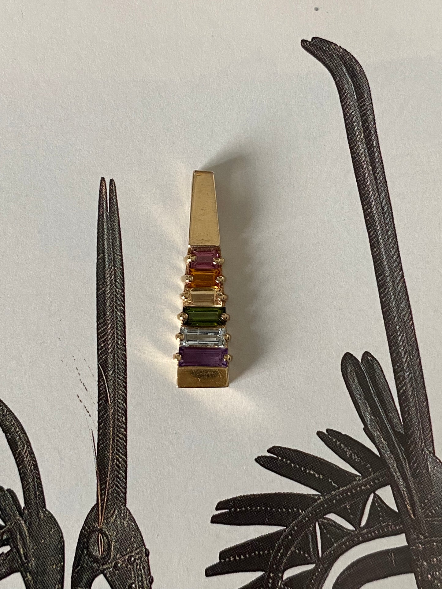14k Xylophone Slide Charm