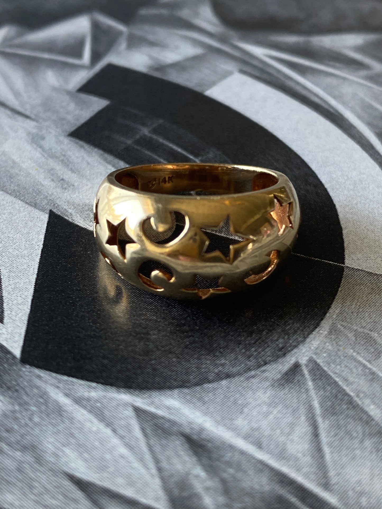 Celestial Cutout Ring