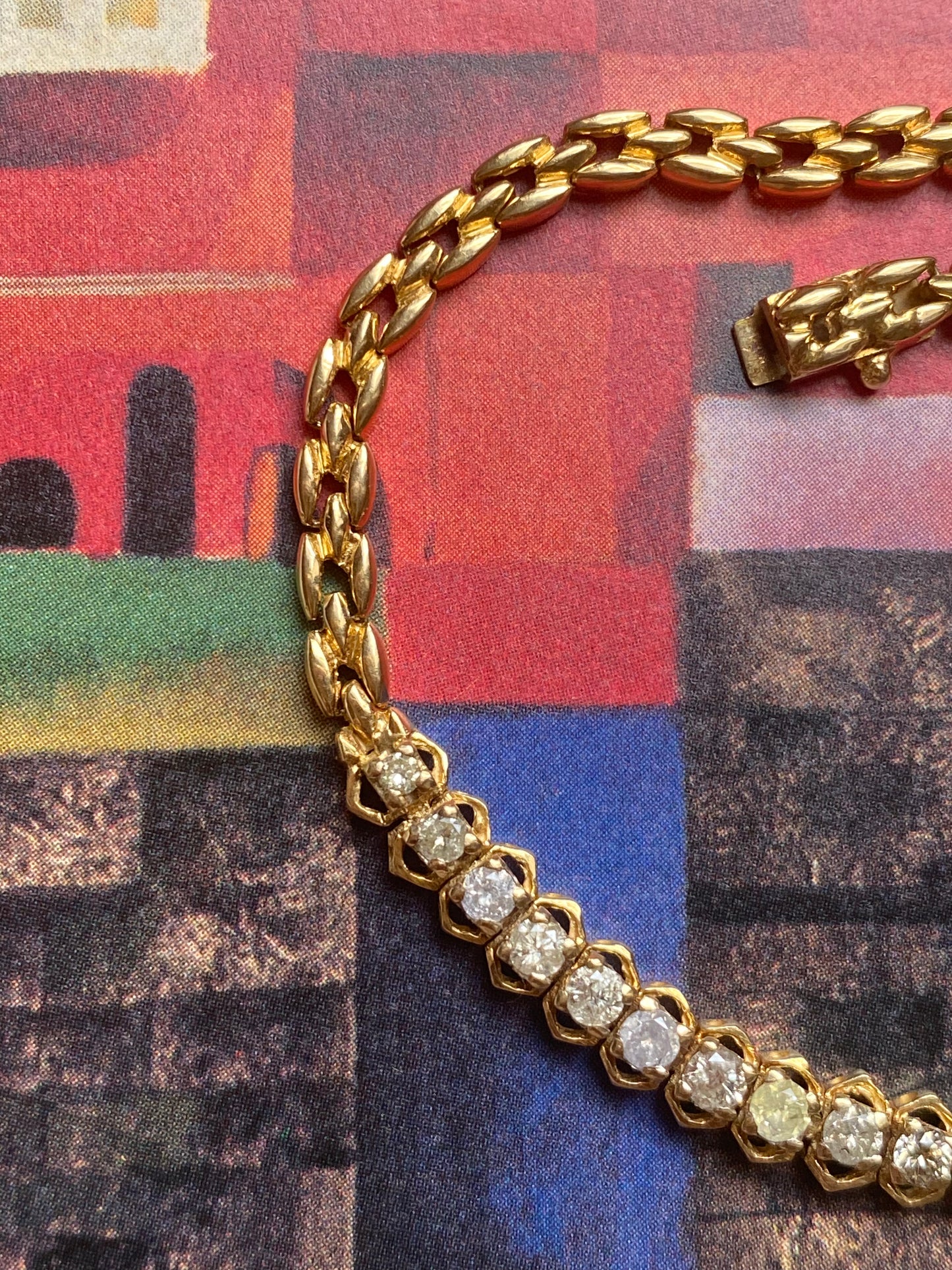 Diamond ID Bracelet