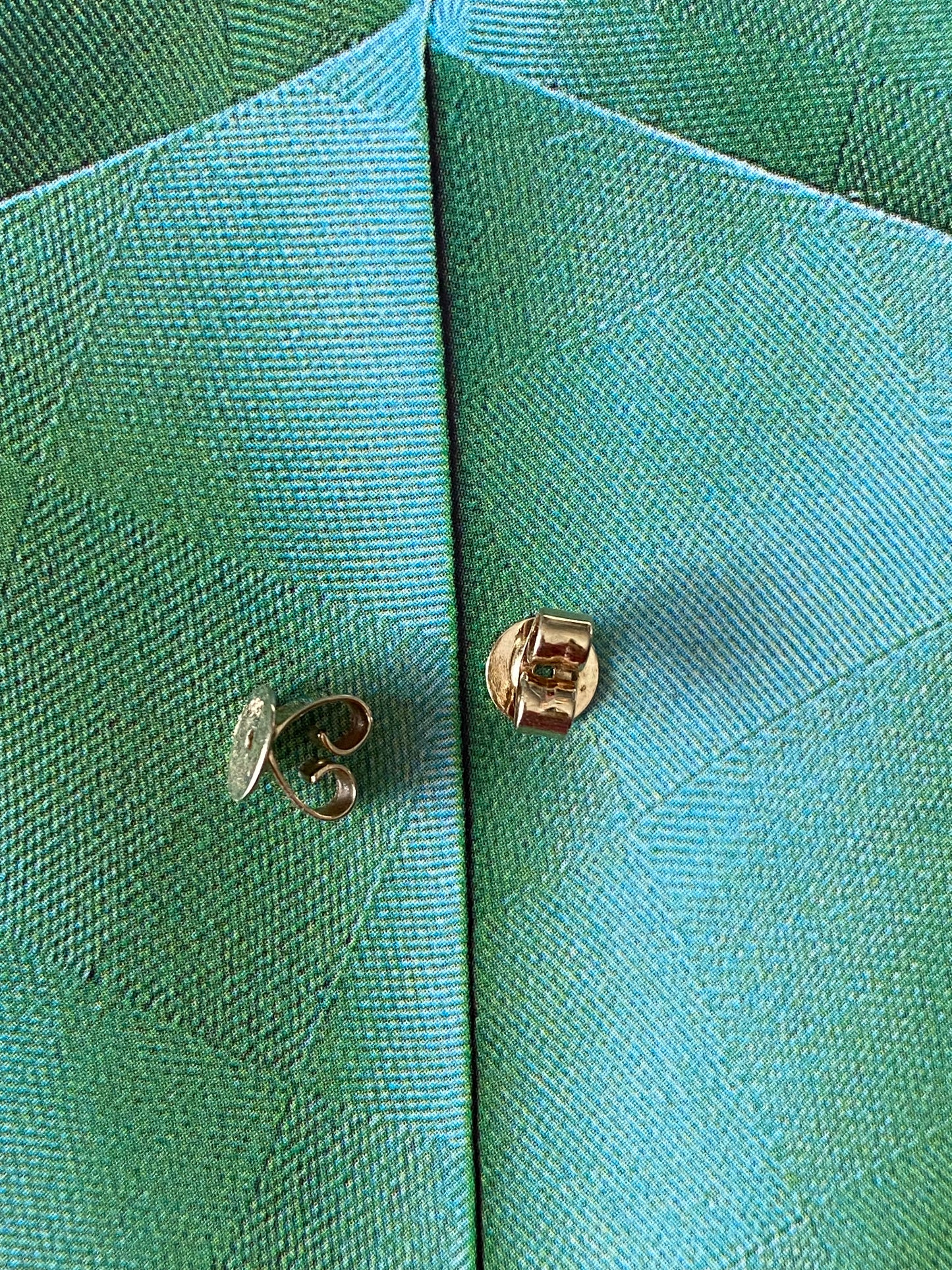 Squiggle Heart Studs