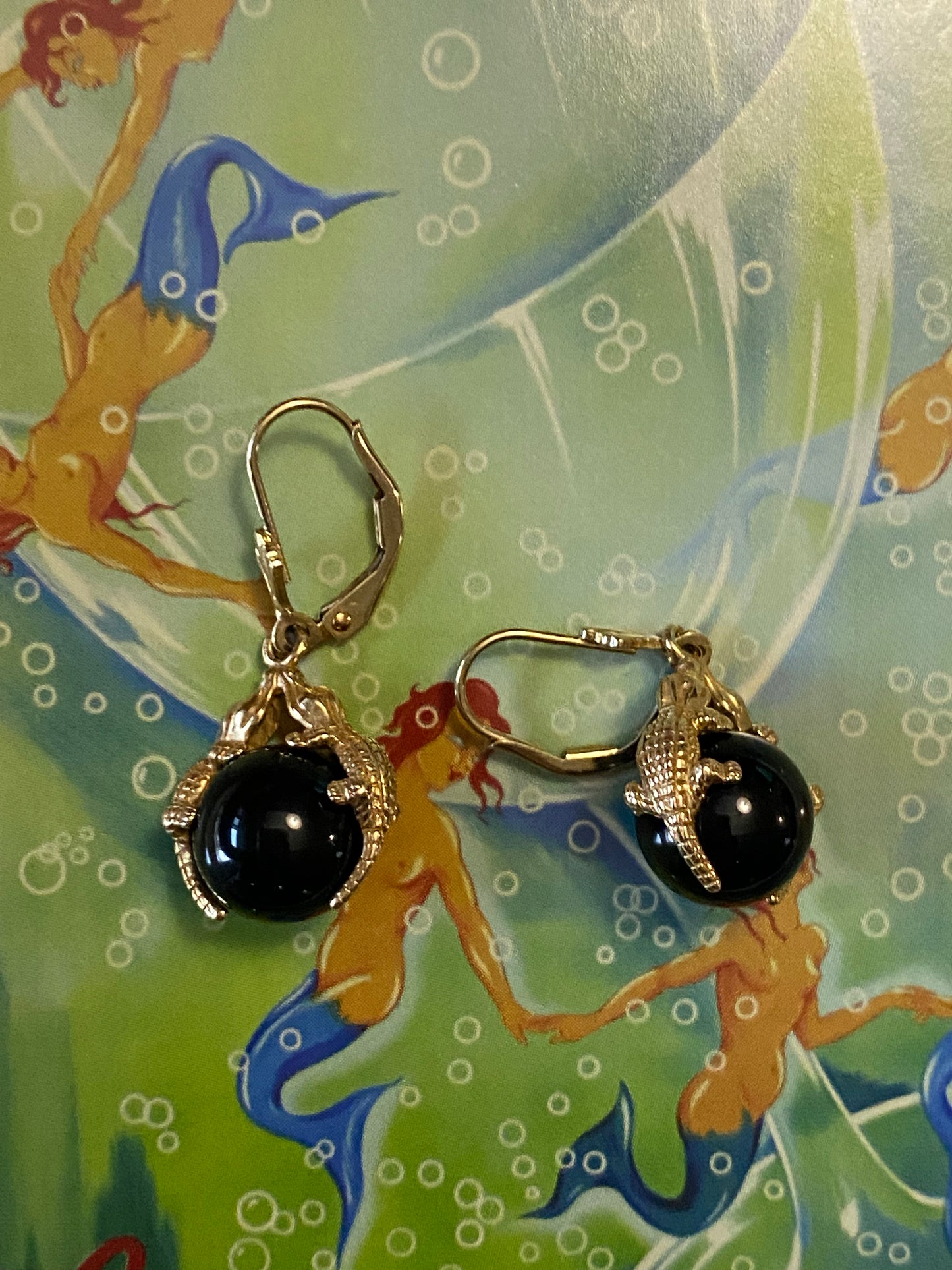 Kissing Crocs Earrings