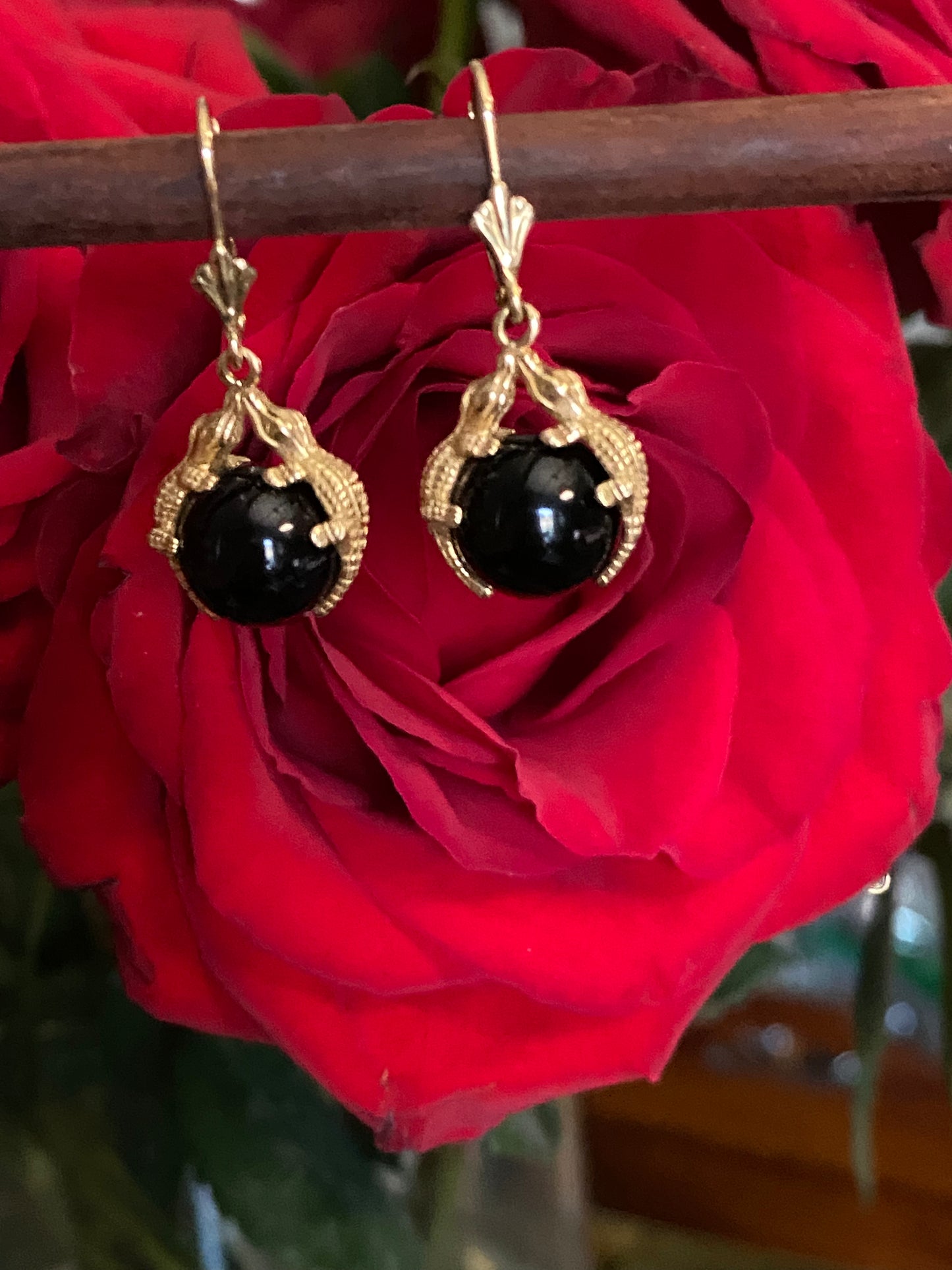 Kissing Crocs Earrings