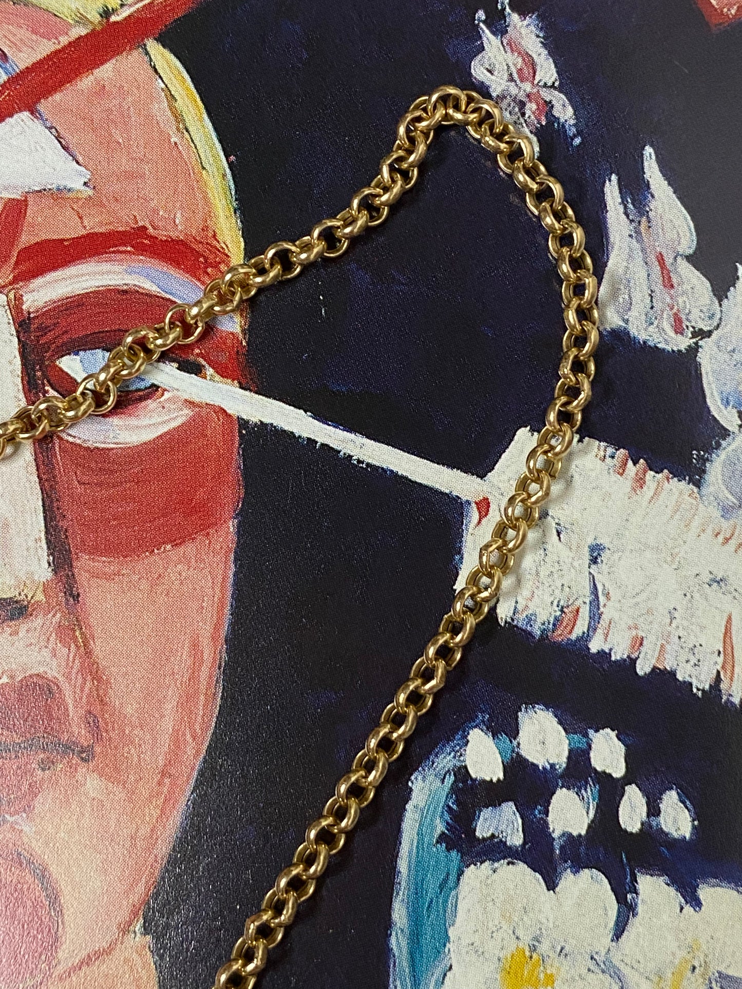 14k Onyx Double Heart Dangle