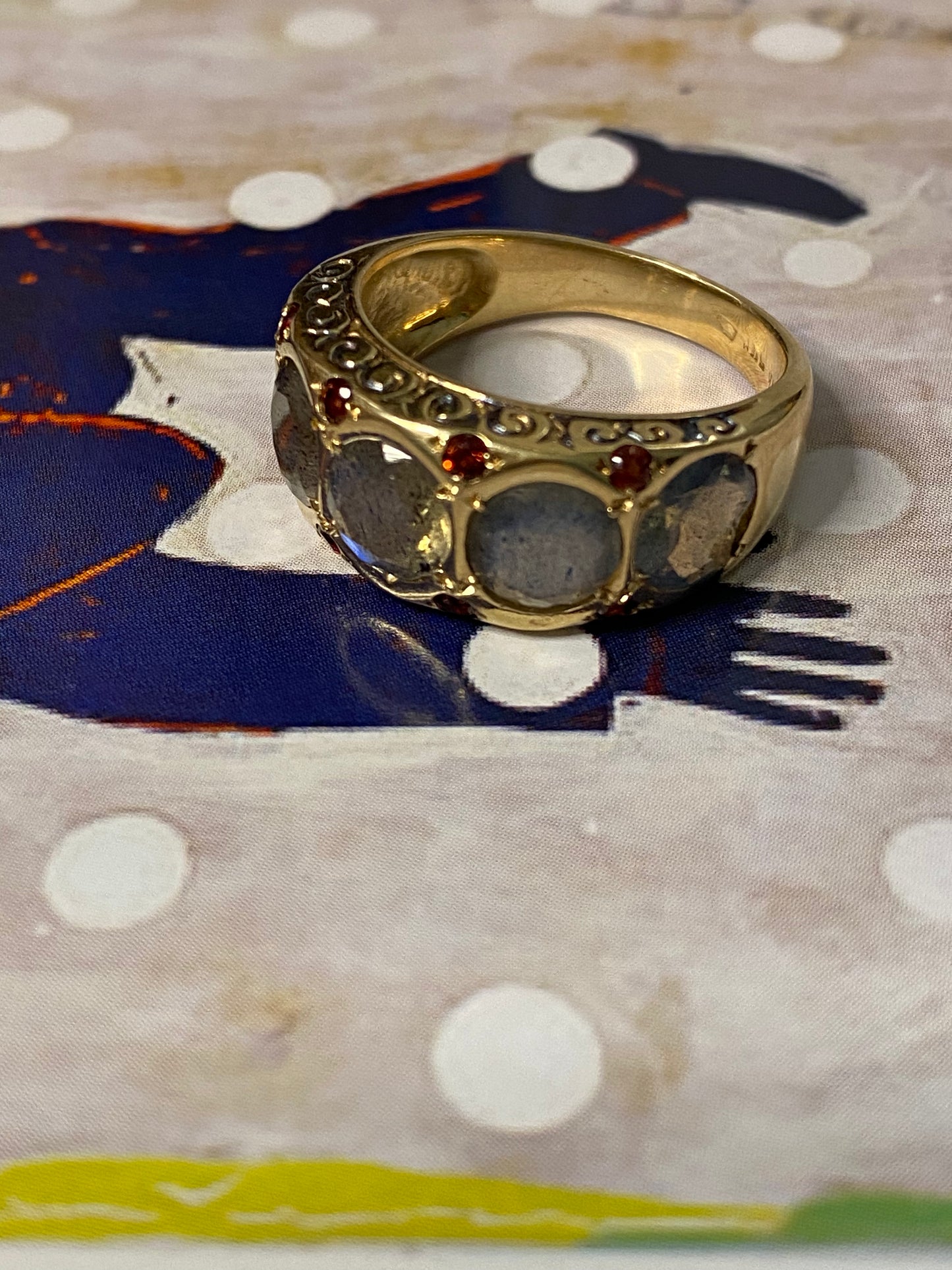 14k Labradorite Ring