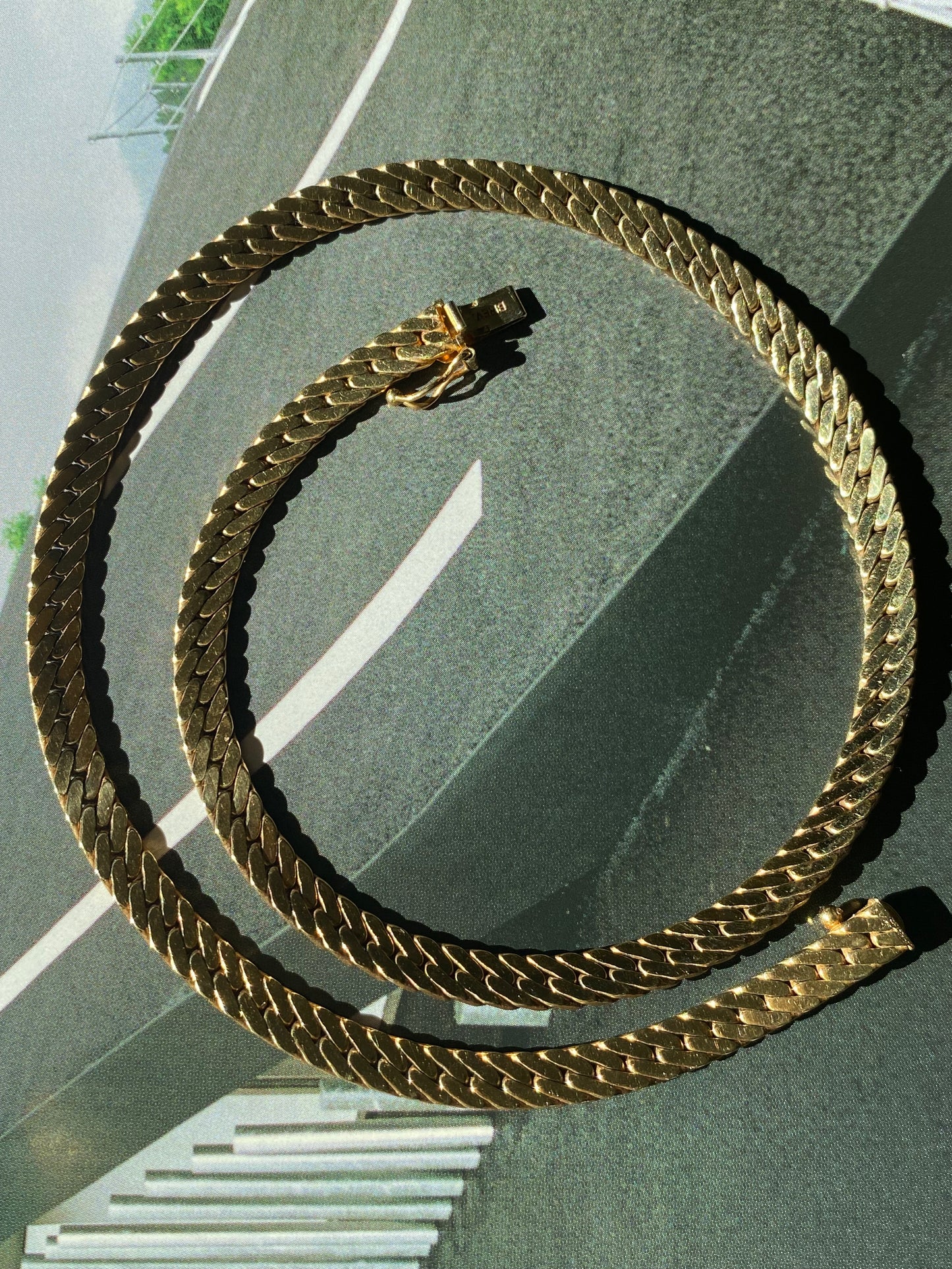 Flat Herringbone Chain