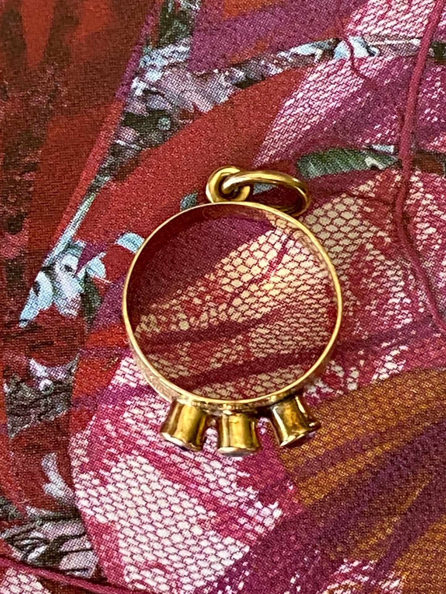 18k Mother’s Ring Pendant