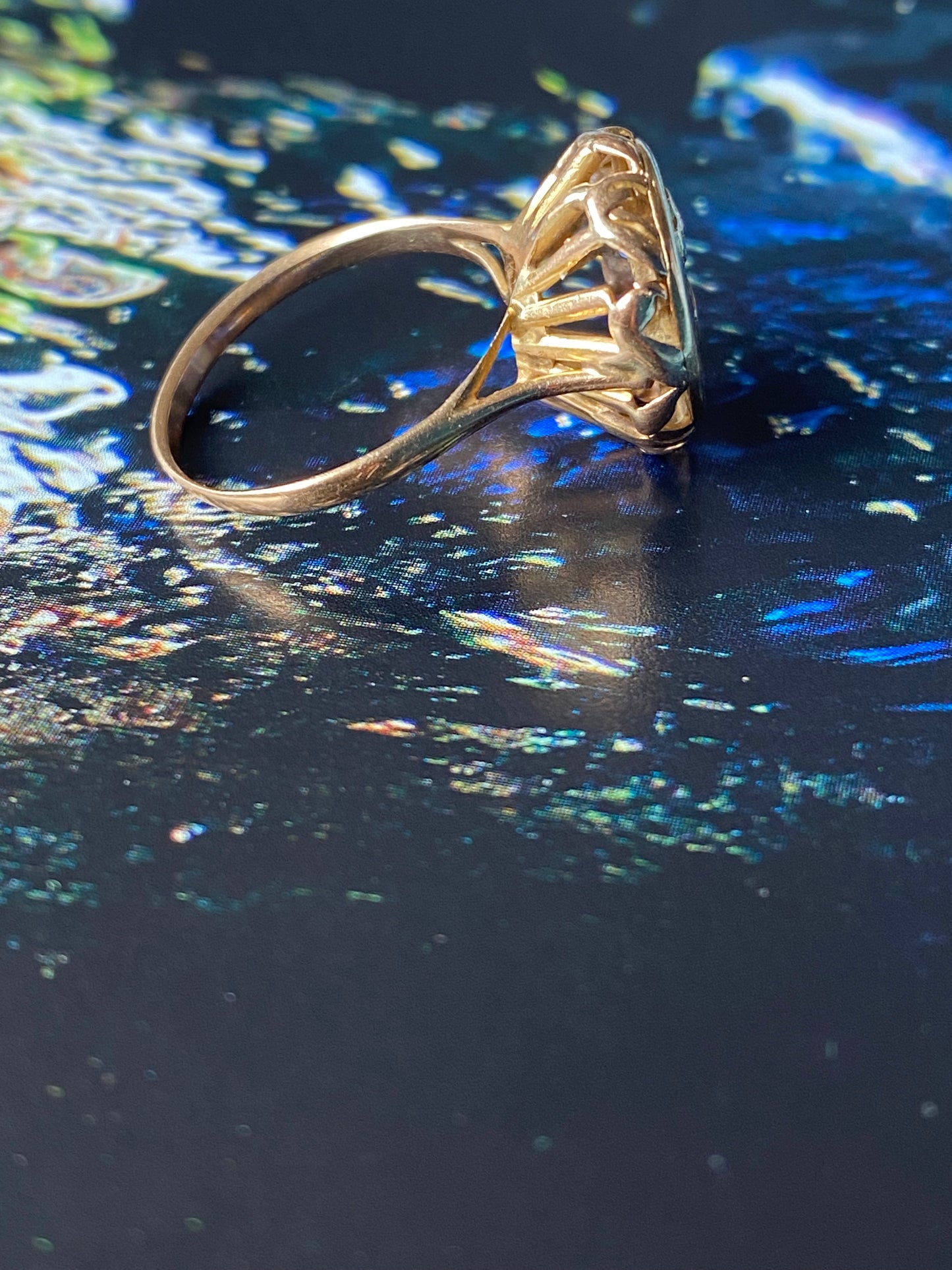 Augis Médaille D’amour Signet Ring