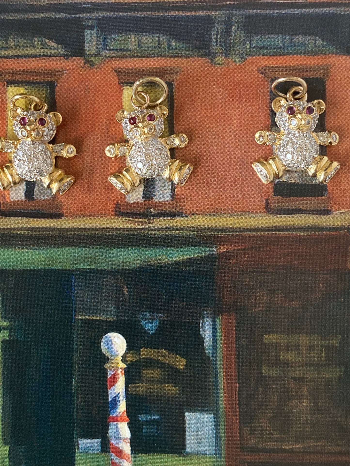 14k Mia Diamond Bear